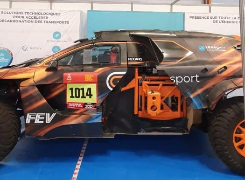 voiture course GCK à hydrogène